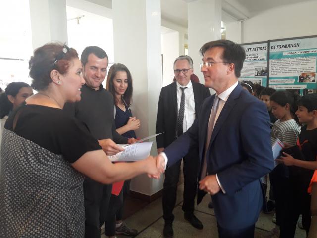 Le consul général de France à Casablanca remercie l